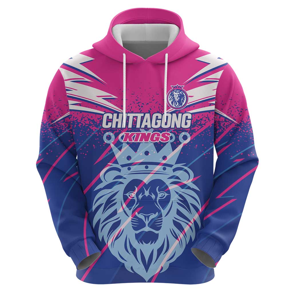 Custom Chittagong Cricket Zip Hoodie Faith Honour Strength - Wonder Print Shop