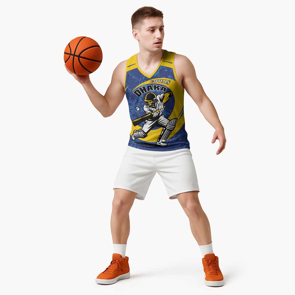 Custom Dhaka Cricket Capitals Basketball Jersey Together We Rise - Wonder Print Shop