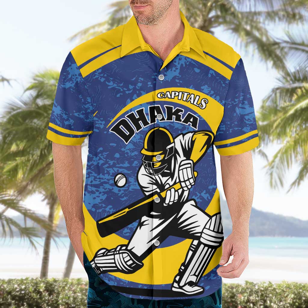 Custom Dhaka Cricket Capitals Hawaiian Shirt Together We Rise - Wonder Print Shop