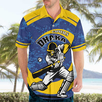 Custom Dhaka Cricket Capitals Hawaiian Shirt Together We Rise - Wonder Print Shop