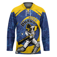 Custom Dhaka Cricket Capitals Hockey Jersey Together We Rise - Wonder Print Shop