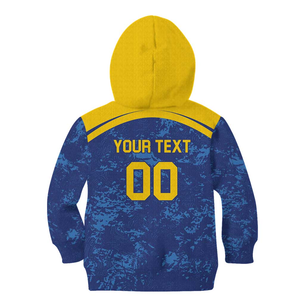 Custom Dhaka Cricket Capitals Kid Hoodie Together We Rise - Wonder Print Shop