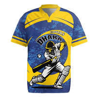 Custom Dhaka Cricket Capitals Rugby Jersey Together We Rise - Wonder Print Shop