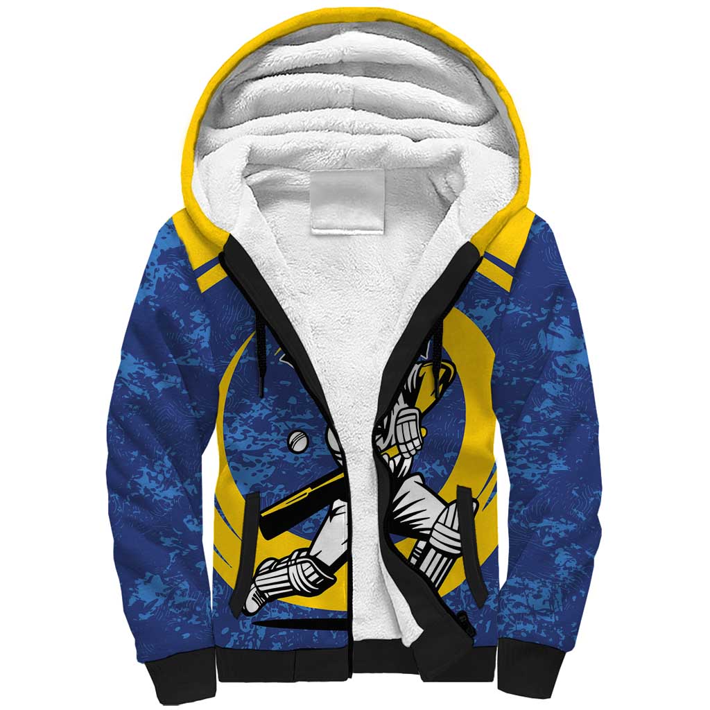 Custom Dhaka Cricket Capitals Sherpa Hoodie Together We Rise - Wonder Print Shop