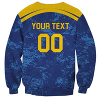 Custom Dhaka Cricket Capitals Sweatshirt Together We Rise - Wonder Print Shop