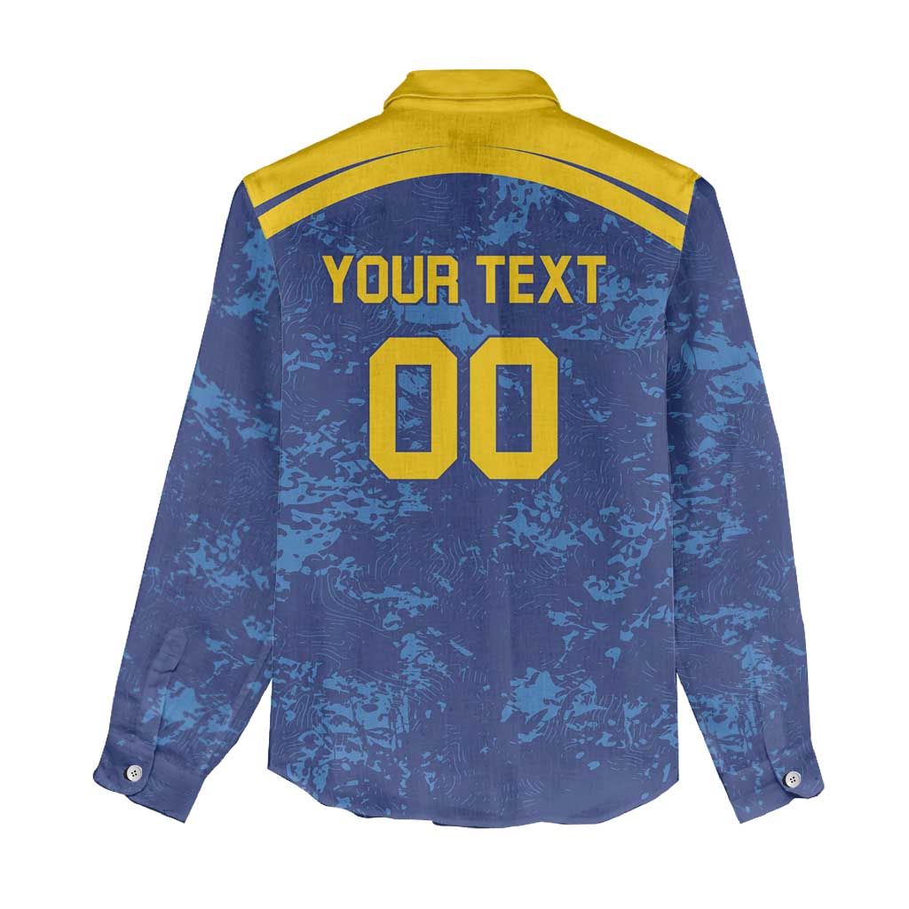 Custom Dhaka Cricket Capitals Women Casual Shirt Together We Rise - Wonder Print Shop