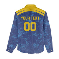 Custom Dhaka Cricket Capitals Women Casual Shirt Together We Rise - Wonder Print Shop