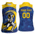 Custom Dhaka Cricket Capitals Women Sleeveless Polo Shirt Together We Rise - Wonder Print Shop