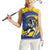 Custom Dhaka Cricket Capitals Women Sleeveless Polo Shirt Together We Rise - Wonder Print Shop