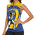 Custom Dhaka Cricket Capitals Women Sleeveless Polo Shirt Together We Rise - Wonder Print Shop