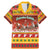 Custom Lithuania Christmas Family Matching Mermaid Dress and Hawaiian Shirt Lietuva Santa Claus With Reindeer - Wonder Print Shop