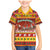 Custom Lithuania Christmas Family Matching Mermaid Dress and Hawaiian Shirt Lietuva Santa Claus With Reindeer - Wonder Print Shop