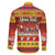 Custom Lithuania Christmas Family Matching Off Shoulder Maxi Dress and Hawaiian Shirt Lietuva Santa Claus With Reindeer - Wonder Print Shop