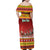 Custom Lithuania Christmas Family Matching Off Shoulder Maxi Dress and Hawaiian Shirt Lietuva Santa Claus With Reindeer - Wonder Print Shop