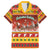 Custom Lithuania Christmas Family Matching Summer Maxi Dress and Hawaiian Shirt Lietuva Santa Claus With Reindeer - Wonder Print Shop