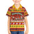 Custom Lithuania Christmas Family Matching Summer Maxi Dress and Hawaiian Shirt Lietuva Santa Claus With Reindeer - Wonder Print Shop