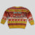 Custom Lithuania Christmas Kid Ugly Christmas Sweater Lietuva Santa Claus With Reindeer - Wonder Print Shop