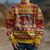 Custom Lithuania Christmas Kid Ugly Christmas Sweater Lietuva Santa Claus With Reindeer - Wonder Print Shop