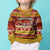 Custom Lithuania Christmas Kid Ugly Christmas Sweater Lietuva Santa Claus With Reindeer - Wonder Print Shop