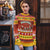 Custom Lithuania Christmas Ugly Christmas Sweater Lietuva Santa Claus With Reindeer - Wonder Print Shop