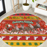 custom-lithuania-christmas-round-carpet-lietuva-santa-claus-with-reindeer