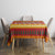Custom Lithuania Christmas Tablecloth Lietuva Santa Claus With Reindeer - Wonder Print Shop