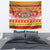 Custom Lithuania Christmas Tapestry Lietuva Santa Claus With Reindeer - Wonder Print Shop