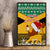 Custom Jamaica Christmas Canvas Wall Art Jumieka Santa Lion - Wonder Print Shop