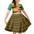 Custom Jamaica Christmas Family Matching Off Shoulder Short Dress and Hawaiian Shirt Jumieka Santa Lion - Wonder Print Shop