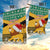 Custom Jamaica Christmas Garden Flag Jumieka Santa Lion - Wonder Print Shop