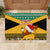 Custom Jamaica Christmas Rubber Doormat Jumieka Santa Lion - Wonder Print Shop