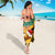 Custom Jamaica Christmas Sarong Jumieka Santa Lion - Wonder Print Shop