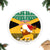 Jamaica Christmas Tree Skirt Jumieka Santa Lion - Wonder Print Shop