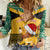 Custom Jamaica Christmas Women Casual Shirt Jumieka Santa Lion - Wonder Print Shop