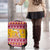 Florida Christmas Luggage Cover Santa Claus Florida Map With Orange - Wonder Print Shop
