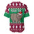 Custom California Christmas Baseball Jersey Santa Grizzly Bear With Grape - Wonder Print Shop