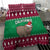 Custom California Christmas Bedding Set Santa Grizzly Bear With Grape - Wonder Print Shop