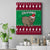 Custom California Christmas Canvas Wall Art Santa Grizzly Bear With Grape - Wonder Print Shop