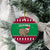 California Christmas Ceramic Ornament Santa Grizzly Bear With Grape - Wonder Print Shop