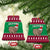 California Christmas Ceramic Ornament Santa Grizzly Bear With Grape - Wonder Print Shop