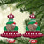 California Christmas Ceramic Ornament Santa Grizzly Bear With Grape - Wonder Print Shop