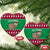 California Christmas Ceramic Ornament Santa Grizzly Bear With Grape - Wonder Print Shop