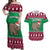 Custom California Christmas Couples Matching Off Shoulder Maxi Dress and Hawaiian Shirt Santa Grizzly Bear With Grape - Wonder Print Shop
