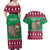 Custom California Christmas Couples Matching Off Shoulder Maxi Dress and Hawaiian Shirt Santa Grizzly Bear With Grape - Wonder Print Shop