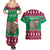 Custom California Christmas Couples Matching Summer Maxi Dress and Hawaiian Shirt Santa Grizzly Bear With Grape - Wonder Print Shop