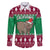 Custom California Christmas Family Matching Long Sleeve Bodycon Dress and Hawaiian Shirt Santa Grizzly Bear With Grape - Wonder Print Shop