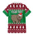 Custom California Christmas Family Matching Mermaid Dress and Hawaiian Shirt Santa Grizzly Bear With Grape - Wonder Print Shop