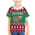 Custom California Christmas Family Matching Mermaid Dress and Hawaiian Shirt Santa Grizzly Bear With Grape - Wonder Print Shop