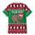 Custom California Christmas Family Matching Off Shoulder Maxi Dress and Hawaiian Shirt Santa Grizzly Bear With Grape - Wonder Print Shop