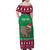 Custom California Christmas Family Matching Off Shoulder Maxi Dress and Hawaiian Shirt Santa Grizzly Bear With Grape - Wonder Print Shop